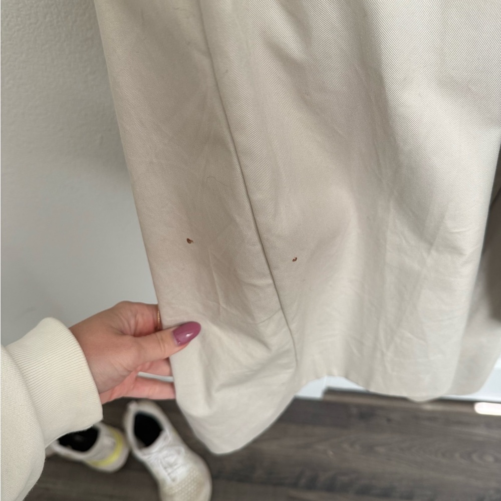 Beige Trench Coat with Belt From The Frankie Shop - Picture 7 of 7